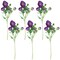 Northlight Real Touch&#x2122; Purple Ranunculus Artificial Floral Sprays, Set of 6 - 21&#x22;